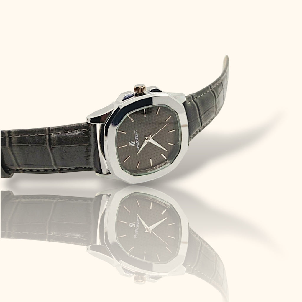 AP Royal Oak Inspired – Charcoal Slate & Silver Steel Edition