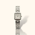 Calvin Klein Silver Essence – Square Dial All-Silver Women’s Watch
