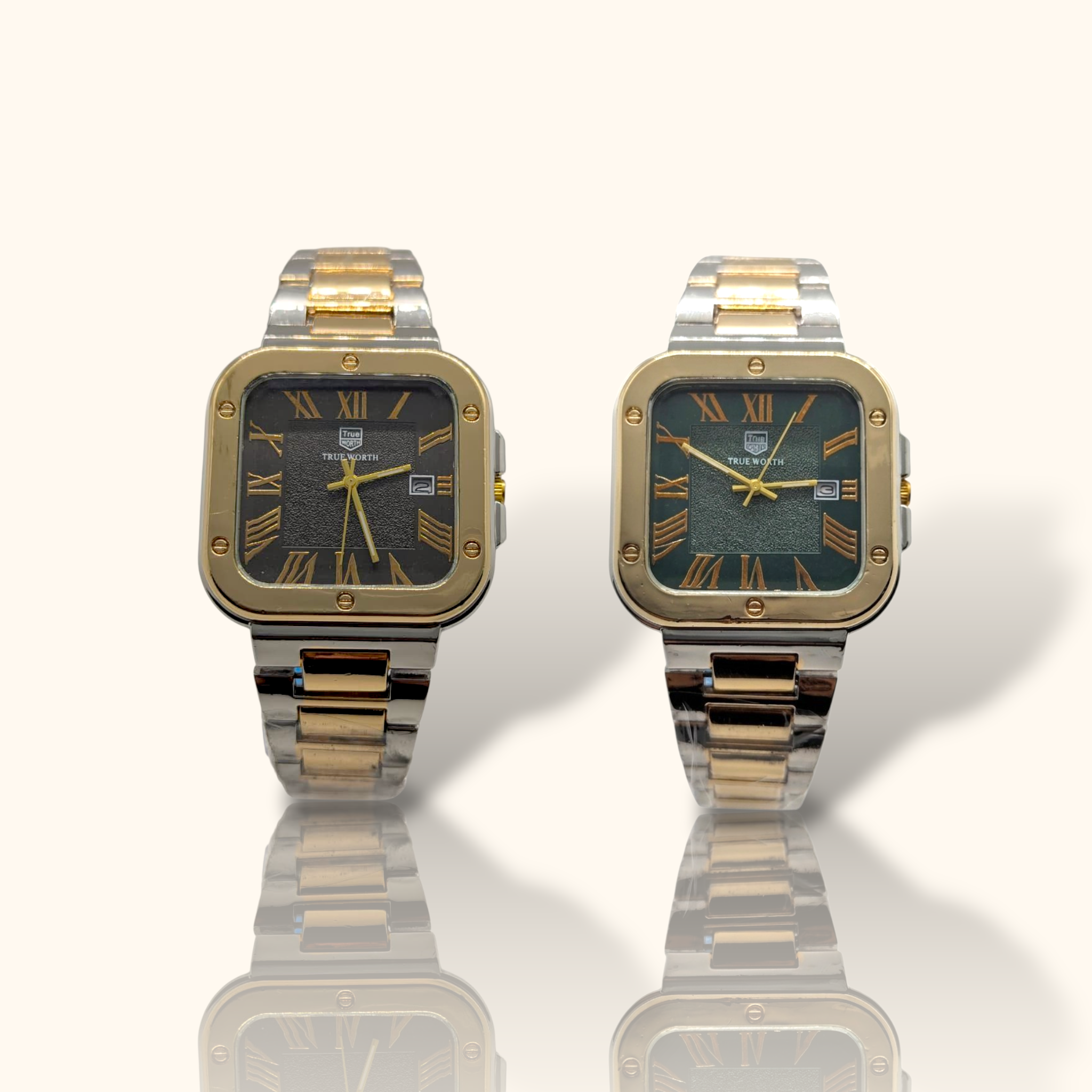 True Worth – Royal Two-Tone Square Edition
