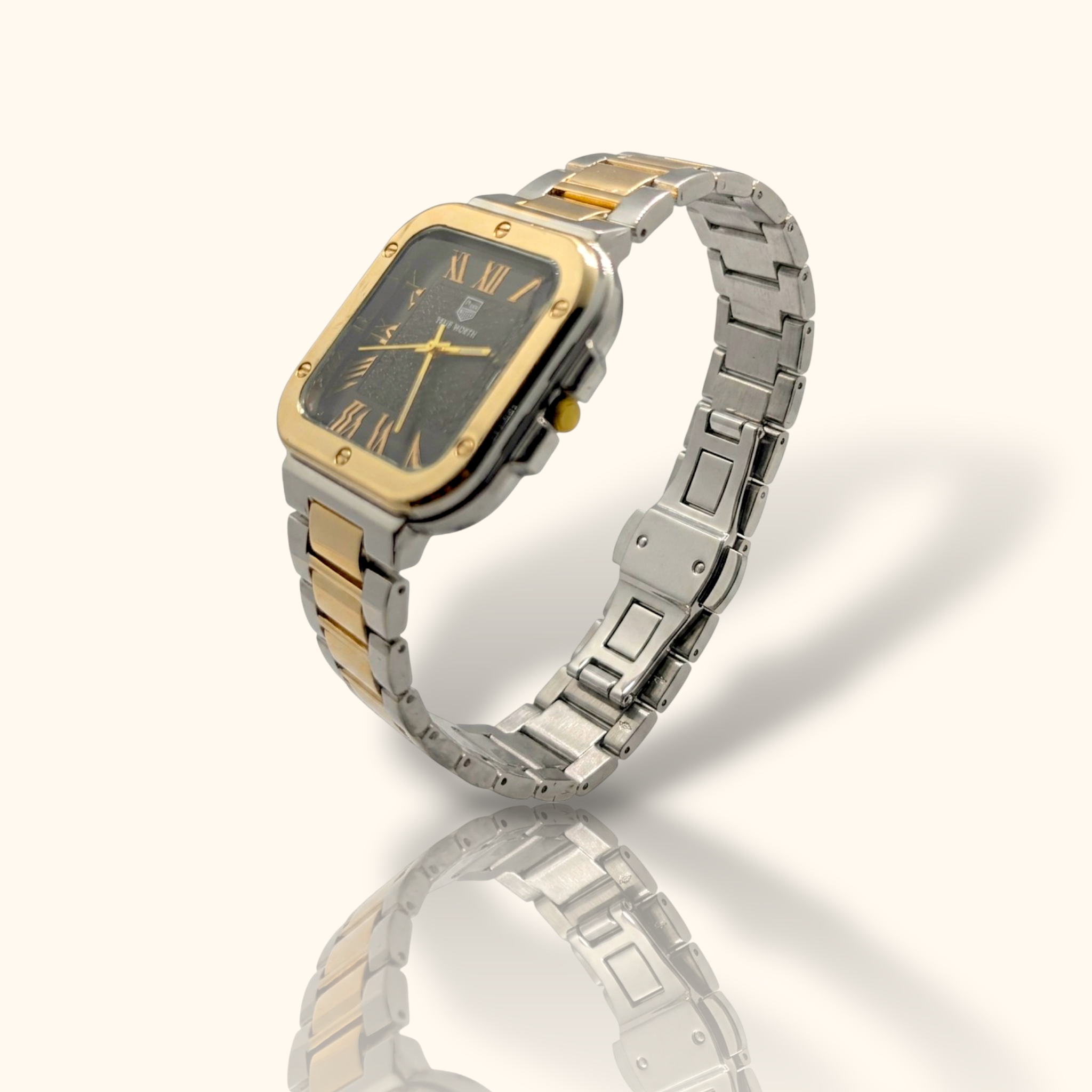 True Worth – Royal Two-Tone Square Edition