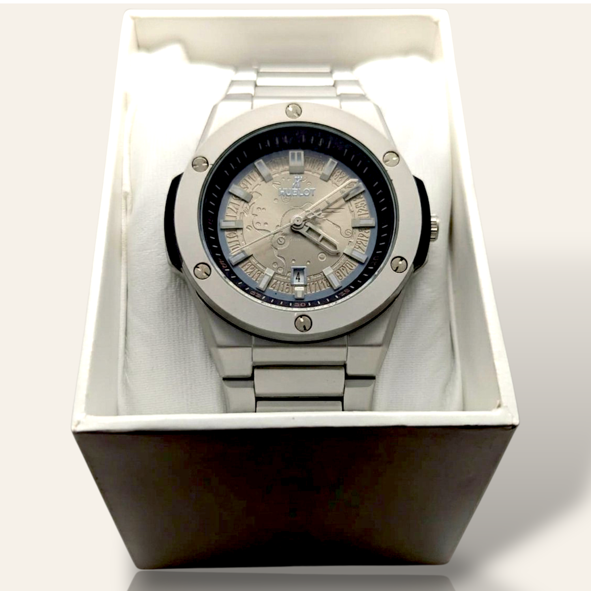 Hublot – Matte Titan Skeleton Edition
