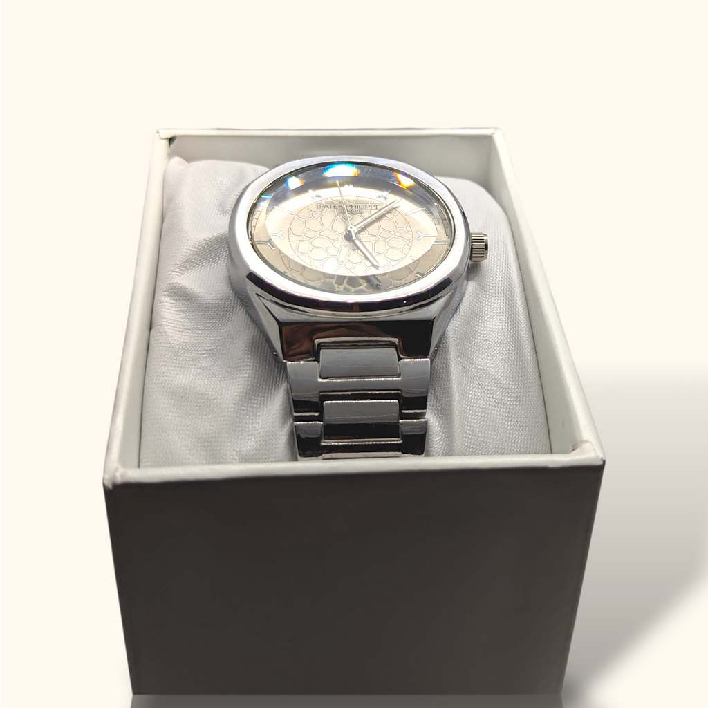 Patek Philippe Genève – Silver Mosaic Edition