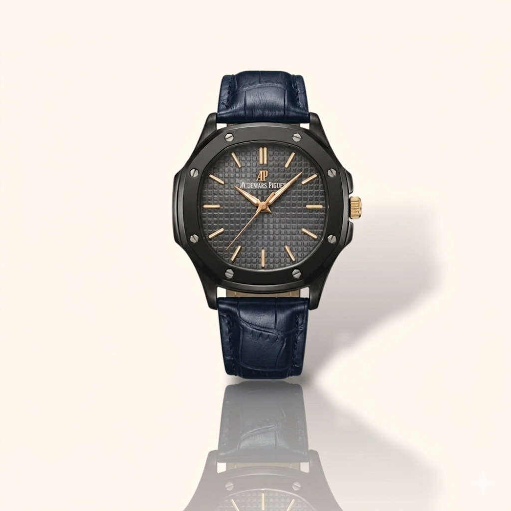 AP Royal Oak Inspired – Midnight Blue & Rose Gold Edition